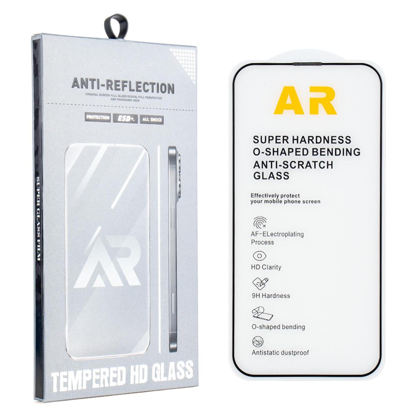 OEM Anti-reflective tempered glass for iPhone 15 Pro (1 Stk., Apple iPhone 15 Pro) (65107217)
