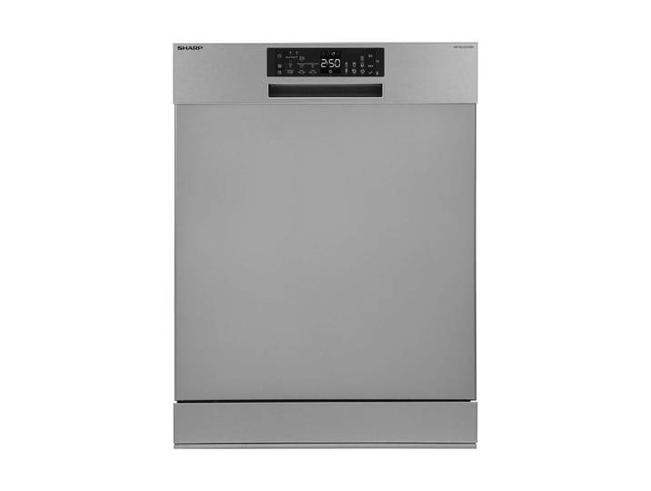 Sharp QW-NA25GU44BS Unterbau-Geschirrspüler Silber