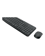 Logitech MK235 Tastatur-und-Maus-Set drahtlos 2,4 GHz US International (920-007931)