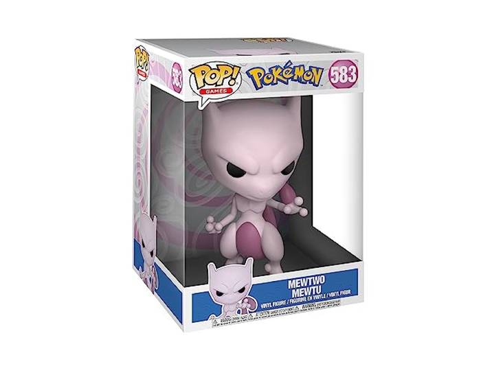 Funko 63699 POP Jumbo: Pokemon - Mewtwo (EMEA)