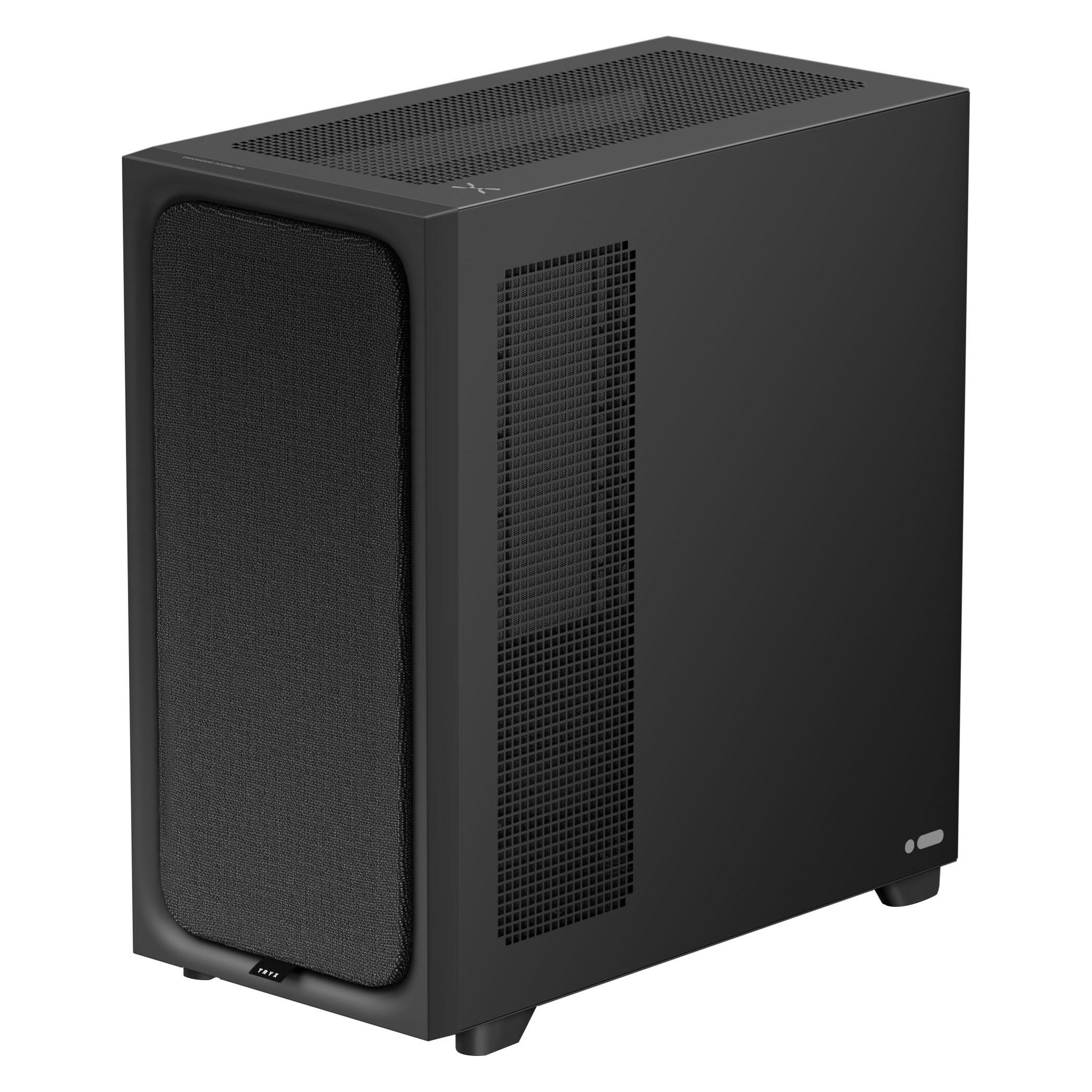 TRYX FLOVA F50 Midi-Tower - schwarz (ATX, mATX, Mini-ITX) (C-F500F-FM1E-G0K)