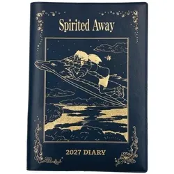 Ensky, Heft + Block, Le Voyage de Chihiro journal Haku dragon & Chihiro blue gold foil