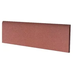 Rako Taurus Granit Sockel Rot 8x30 cm matt TSAKF082.1
