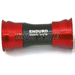 Enduro Bearings Angular Contact Stainless Steel TorqTite Innenlager, BB86/92, 24mm, red (BKS-0120) SALE