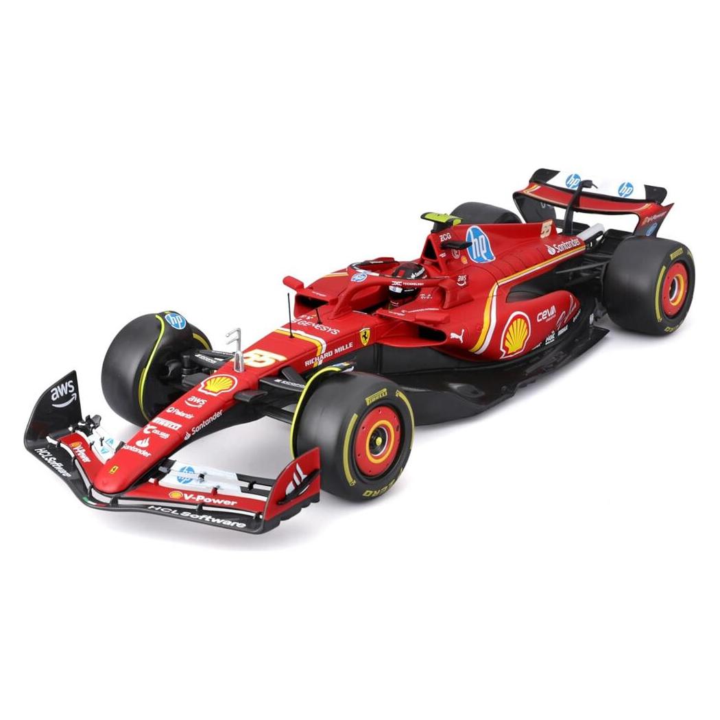 Bburago Ferrari F1 SF-24 1/18 Sainz 2024 (1816815-55)