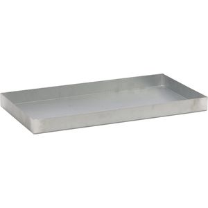 CEMO Auffangwanne 11006, aus verzinktem Stahl, 90 x 44,5cm, für Umweltschrank 10/10 & 10/20, 20 Liter