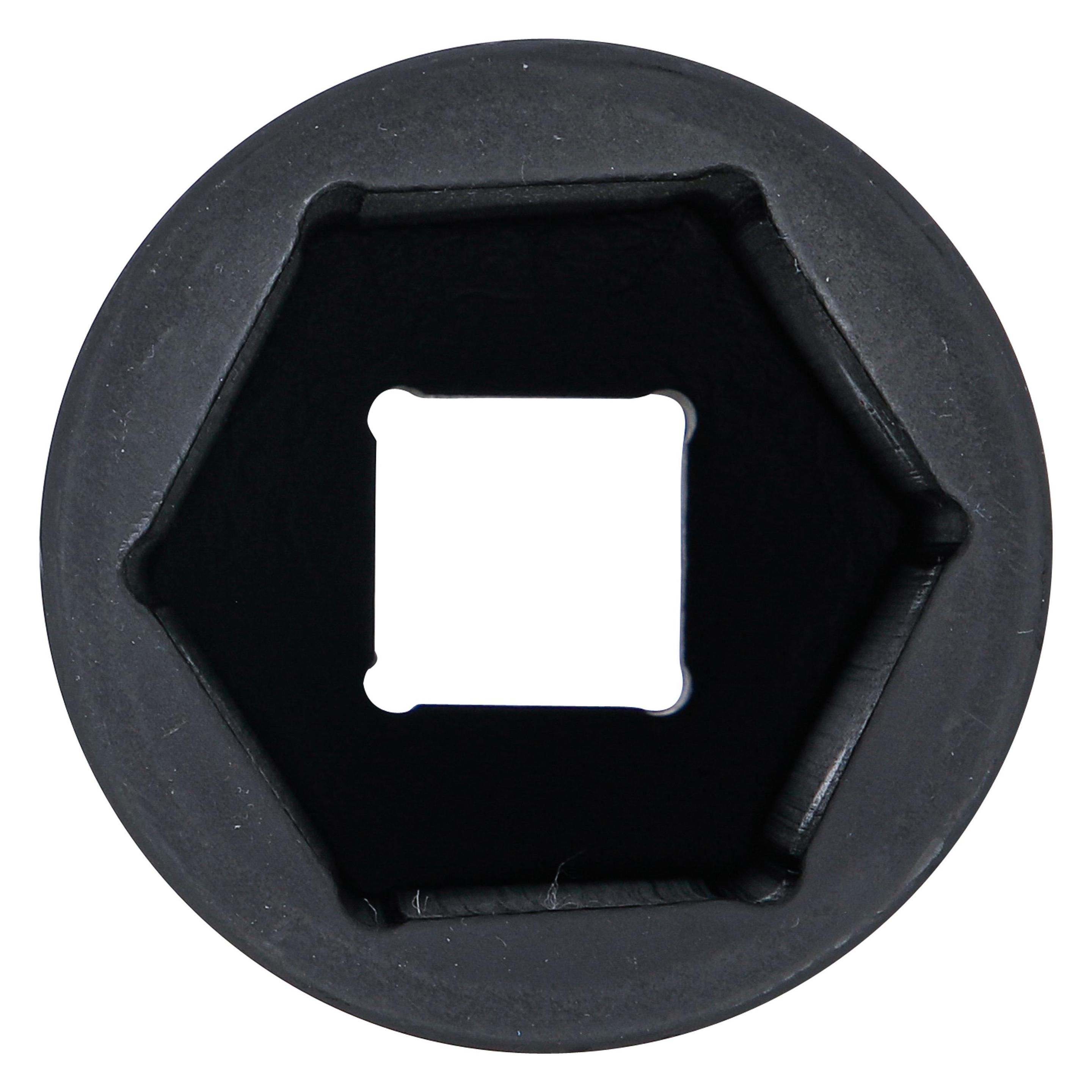 BGS Kraft-Steckschlüssel-Einsatz Sechskant, tief Antrieb Innenvierkant 25 mm (1") SW 55 mm (55 mm) (5500-55)
