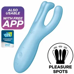 Satisfyer, Vibrator, Threesome 4 + Conncect App