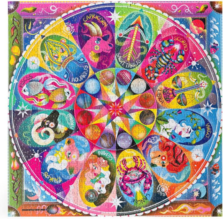 Puzzle 1000 pcs Horoscopes - Eeboo