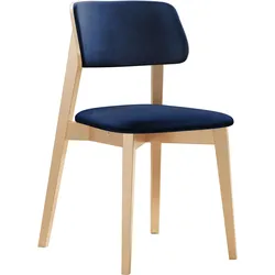 WOHNZIMMER STUHL KT63/C, Holzfarbe: Buche