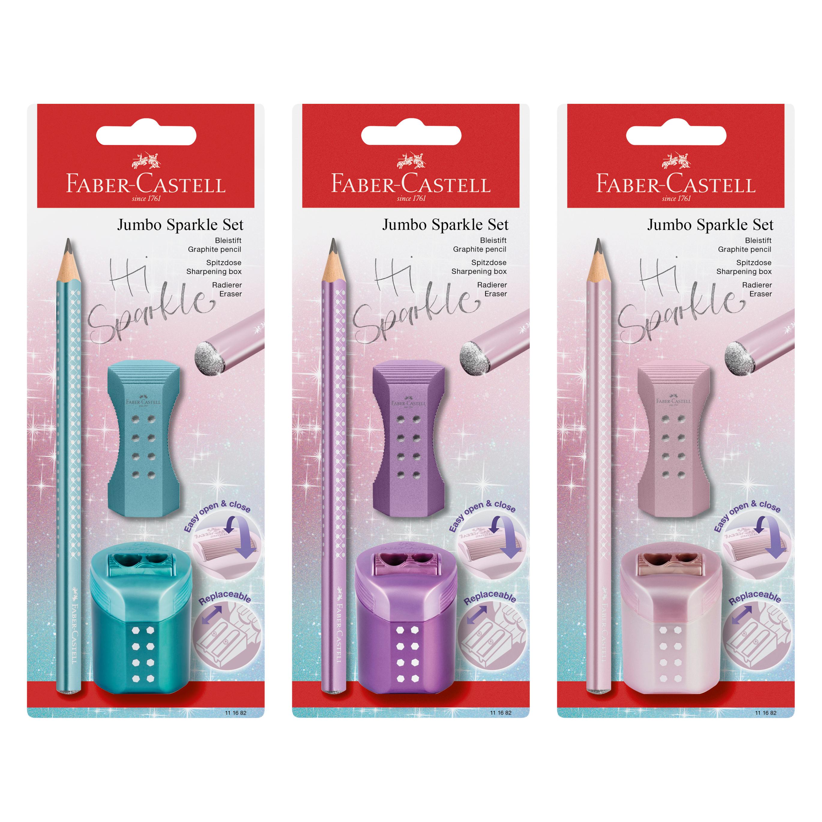 Faber-Castell Jumbo Sparkle Set (B, 2x) (111682)