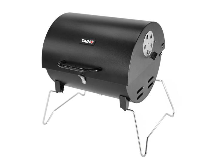 TAINO CHAROX Holzkohlegrill Tragbar Kompakter Tischgrill Camping Balkon Mit Kohlewanne
