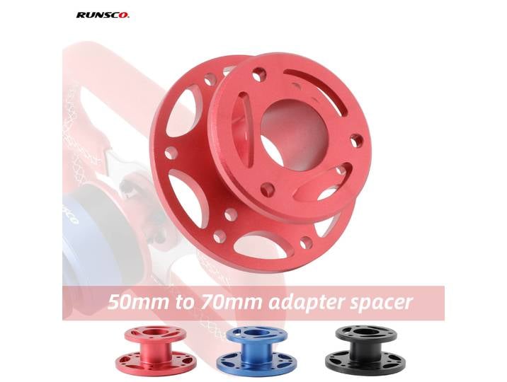Adaptateur universel de volant, entretoise moyeu PCD 50mm à 70mm, accessoire de modification pour Sim Racing / Course
