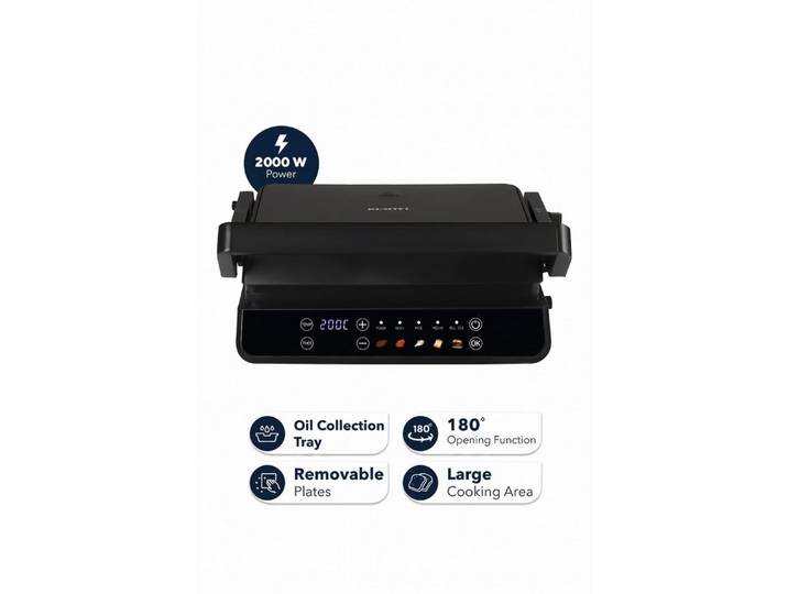 Opviq Sandwichmaker TTM-10, 2000 W, 2000 W, 180° Öffnung, Cool Touch