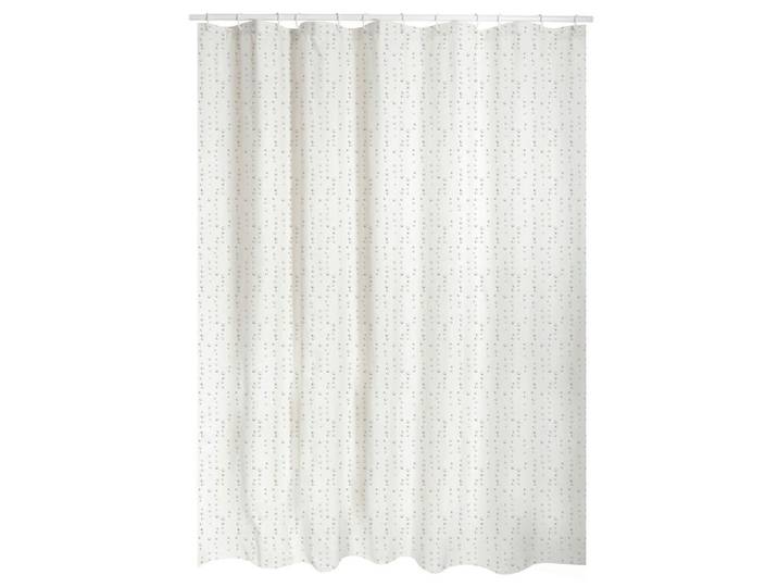 Spirella Duschvorhang Wet, Weiß, Graphik, 180x200 cm, antibakteriell, wasserundurchlässig, wasserabweisend, Heimtextilien, Badtextilien, Duschvorhänge