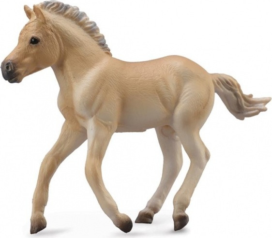 Collecta Fjordveulen paard lichtbruin 9 cm