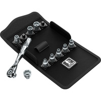 Kraftform Kompakt Zyklop Mini 2 Set 1, 11-teilig, Werkzeug-Set inkl. Zyklop Mini 2 Knarre in gesenkgeschmiedeter Vollstahlausführung