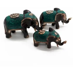 Set of 3 - Lucky Elephants (asst sizes)