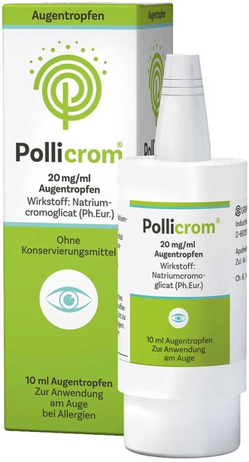 Pollicrom 20 mg/ml Augentropfen 10ml