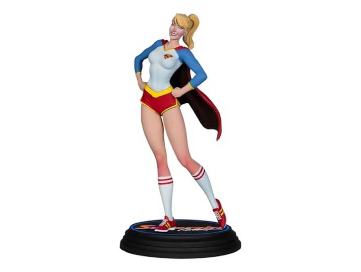McFarlane Toys DC Direct Supergirl von J. Scott Campbell (DC Cover Girls) Statue aus Kunstharz im Maßstab 1:8