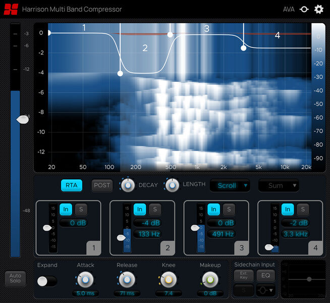Harrison Audio Multiband Compressor