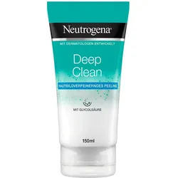 2x Neutrogena, Gesichtsreinigung, Deep Clean Hautbildverfeinerndes Peeling (Reinigungspeeling, 150 ml)