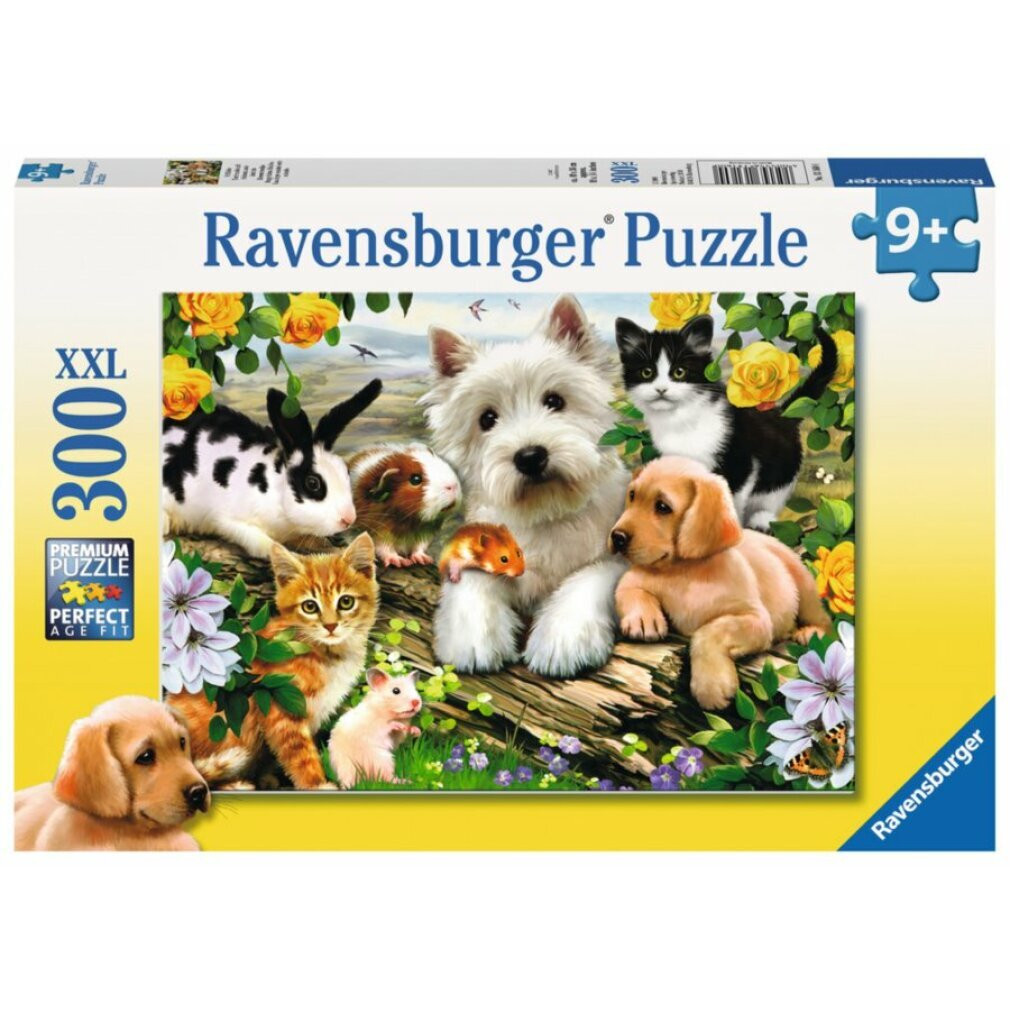 Ravensburger Happy Animal Buddies 300-delige puzzel