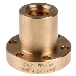 RS PRO, Muttern + Unterlegscheiben, Flanged Bronze Nut for 20 X 4 Lead Screw