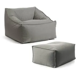 OUTDOOR SITZSACK Der Sunnyboy mit Hocker