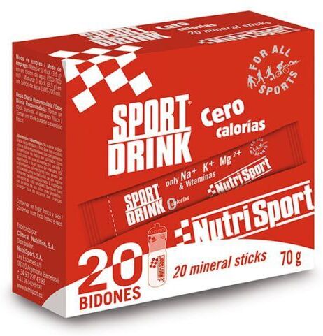 Nutrisport Sportdrink Cero Calorías 20 Sobres