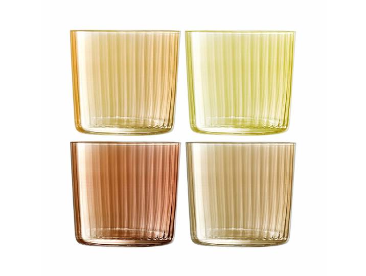 LSA Gems Tumbler 310ml Glas 4-tlg. Bernstein