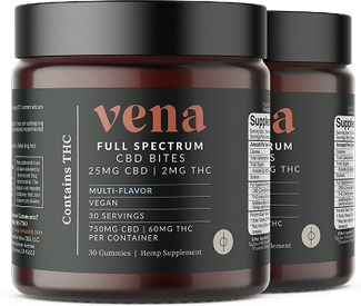Vena CBD Full Spectrum CBD Bites Gummies