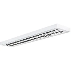 ROSSINI ILLUMINAZIONE BILL EVO LED-Deckenleuchte 37 W 3000 K CRI90 UGR19 – Decken- oder Hängeleuchte für Büros und Videoterminals aus weißem Stahl – Rossini