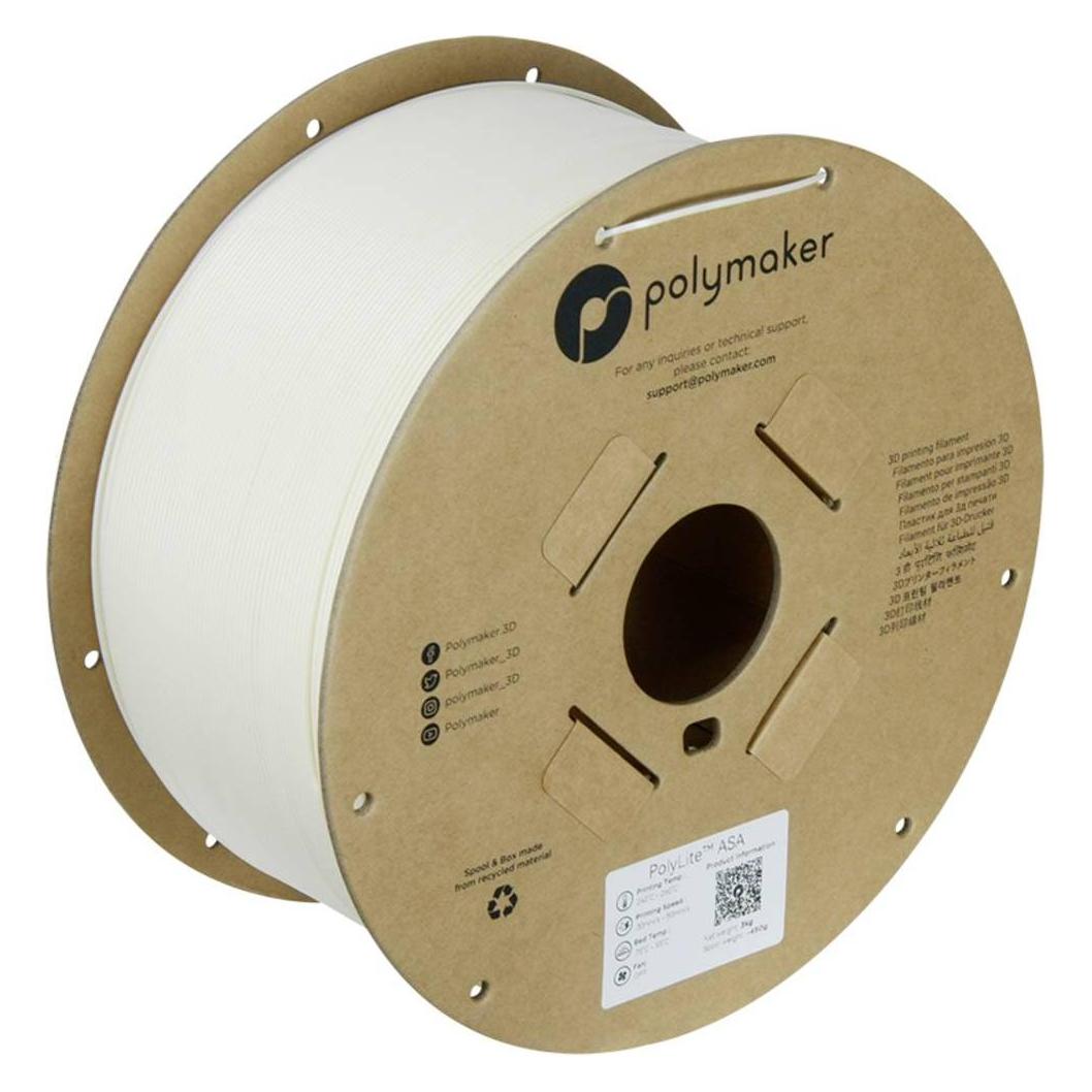 Polymaker ASA 1,75mm NATURAL 3kg (ASA, 3000 g, 1.75 mm) (PF01022)