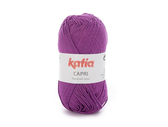 Katia Baumwollgarn Capri Pflaume