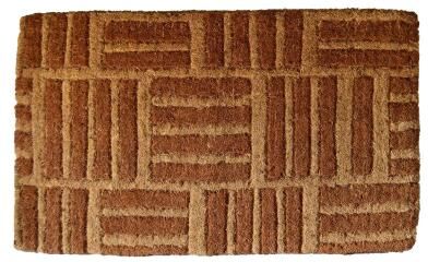 Imports Decor Criss Cross Coir Door Mat - Door Mat