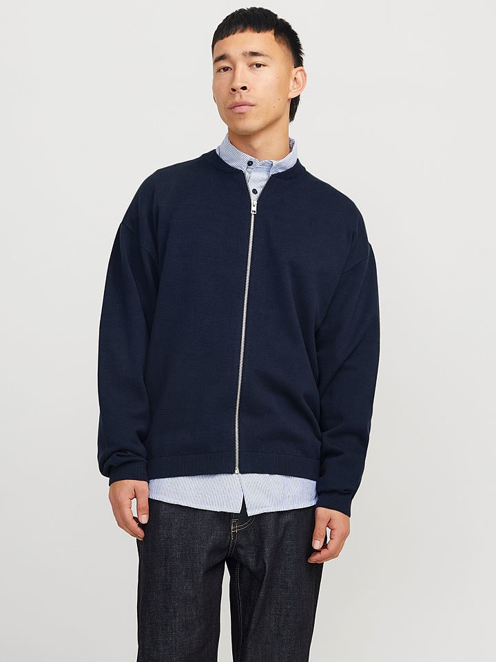 Jack & Jones Cardigan "Calvin" in Dunkelblau - XL
