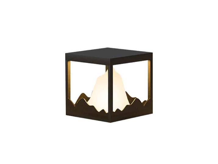 Tête de colonne Simple éclairage de montagne paysage nouveau Style chinois cour décoration Villa cour appliques murales