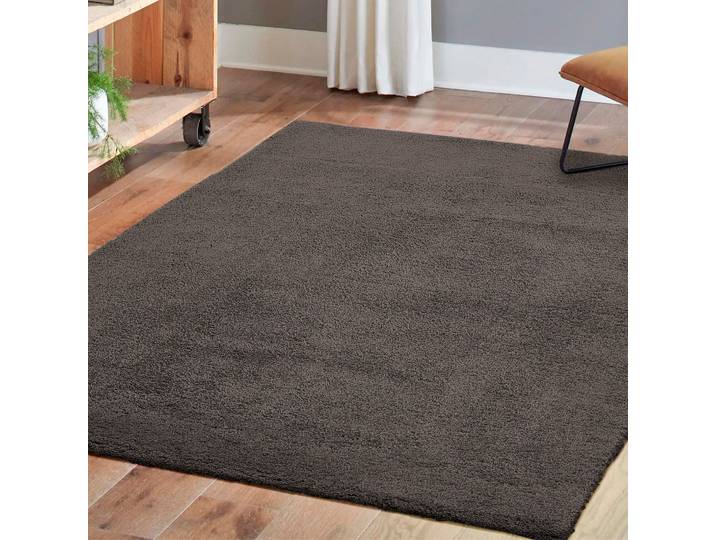 Andiamo San Paolo rechteckig 27 mm Höhe Uni Farben, weiche Qualität, ideal im Wohnzimmer & Schlafzimmer
