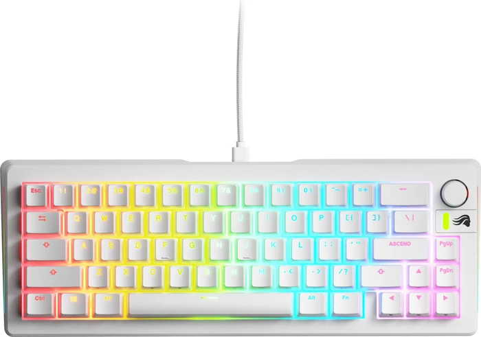 GLORIOUS GMMK 3 65% Prebuilt Wired White - US