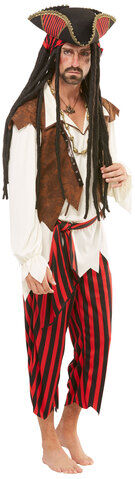Piratenkostüm "Edward" für Herren