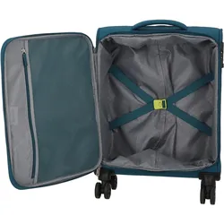 American Tourister Deep Dive 4 Rollen Kabinentrolley 55 cm, Koffer, Blau