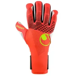 Uhlsport Torwarthandschuhe FM ZNE Absolutgrip HN, Torwarthandschuhe mit Absolutgrip und Half Negative Schnitt - rot / 11