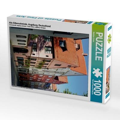 CALVENDO Puzzle Alte Silberschmiede, Augsburg, Deutschland | 1000 Teile Lege-Größe 64x48cm Foto-Puzzle für glückliche Stunden