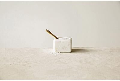 Storied Home Marble Bowl with Spoon