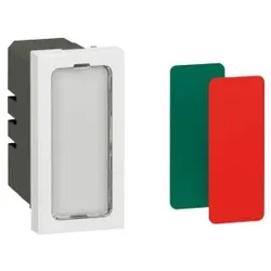 Legrand 078501 Mosaic Signal 1-fach 230V 1-modulig Farbe: Ultraweiß