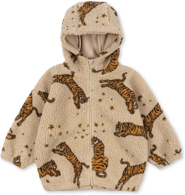 Konges Sløjd Veste Façon Sherpa Jody Tigres Beige 12 mois