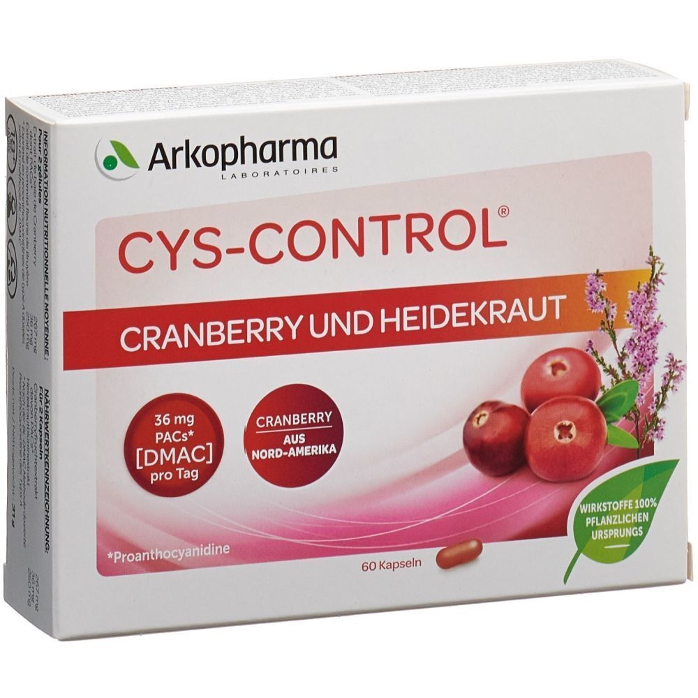 Cys-Control Kaps Cranberry und Heidekraut 60 Stk St Kapseln