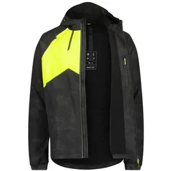 Agu, Herren, Velojacke, Commuter Hi-vis & Reflection (L), Schwarz, Gelb, L