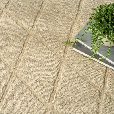 Nourison Wool Haven Indoor only Diamond Wool Area Rug